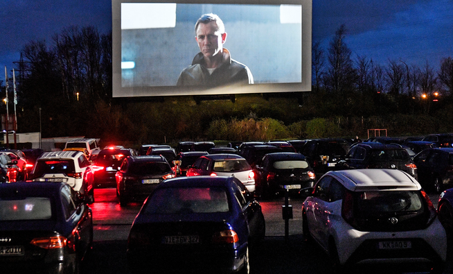 this picture shows drive-In Movie Theatres