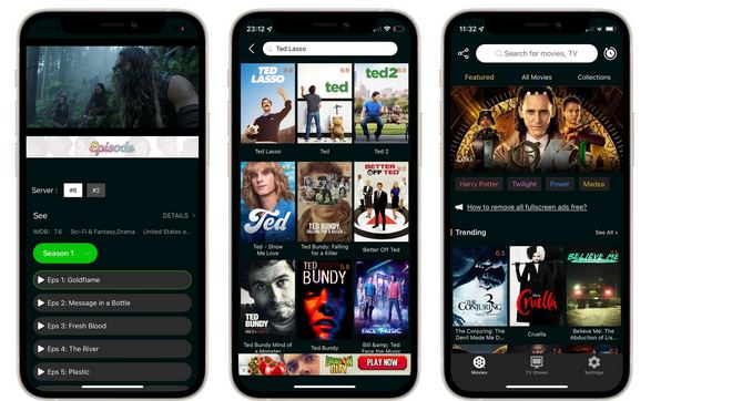 this image shows Apps for Exclusive Hollywood Content