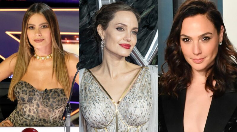this image shows some of the Highest-Paid Actresses in Hollywood