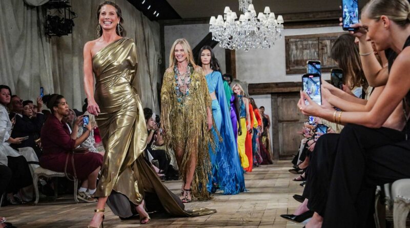 this image shows one of the Celebrity-Hosted Fashion Shows